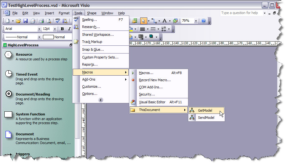Visio-GetModel Visio-GetModel